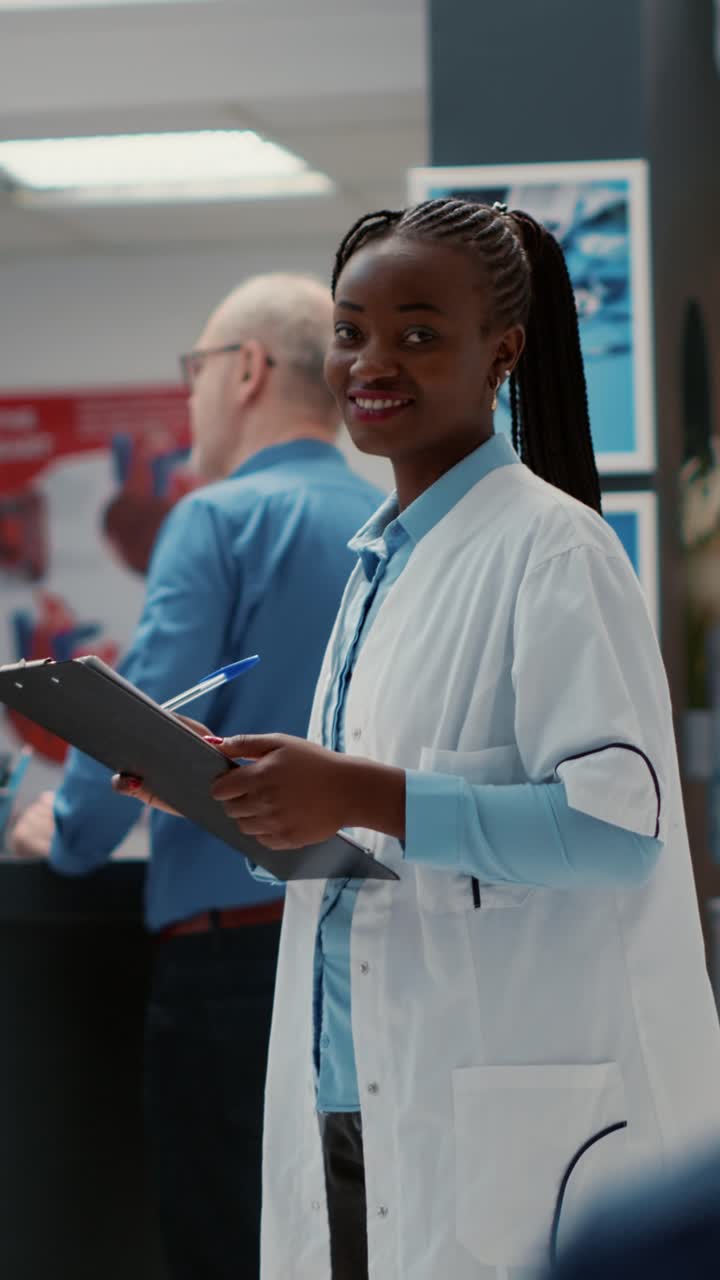 Healthcare Professionals in a Pharmacy