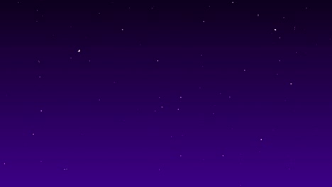 night-time sky star twinkle animation motion graphics particle glow stargazing background astronomy universe visual effect dark purple