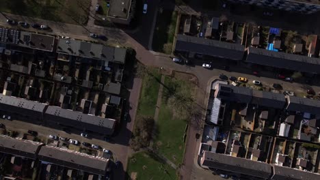 Infrastructure-and-urban-planning-top-down-aerial-view-of-contemporary-Dutch-residential-neighbourhood