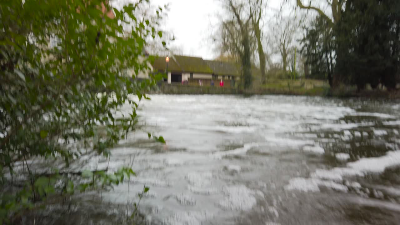 Looking for peace on the shores of Little Ouse River Norfolk Suffolk