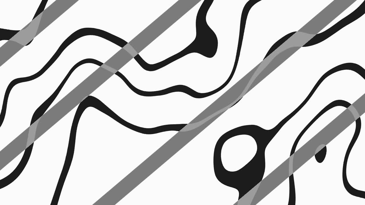 fondo de línea de color blanco y negro de moda