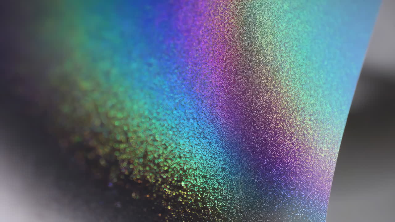 Iridescent holographic spectrum texture
