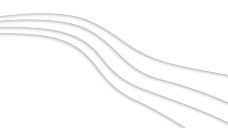 minimalistic abstract white background. elegant curved lines with subtle shadows create volume. for titles