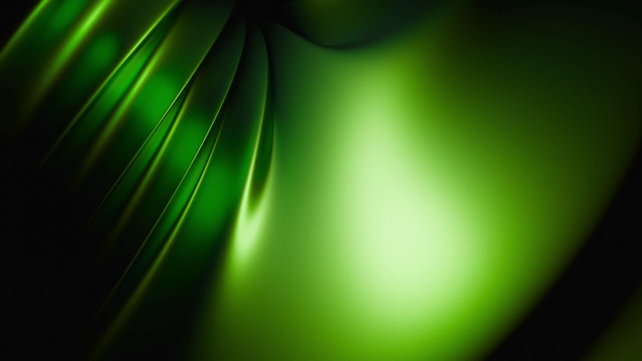 fondo verde abstracto con curvas suaves
