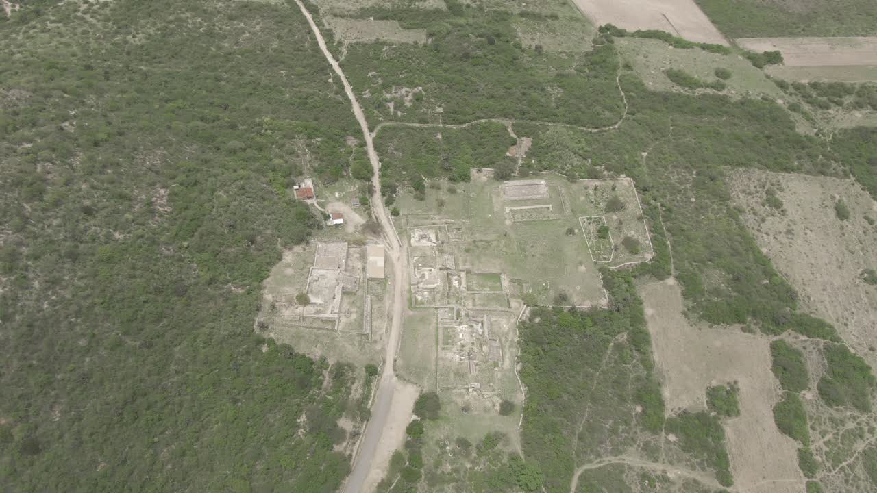 dainzão, sitio arqueológico de zapotec, oaxaca, méxico