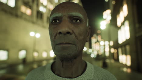 old-asian-man-in-big-city-at-night