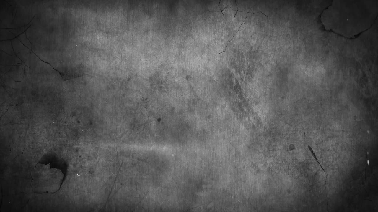 회색 바탕에 끊임없는 루프에서 떨고 흔들리는 회색 표시와 반점의 애니메이션