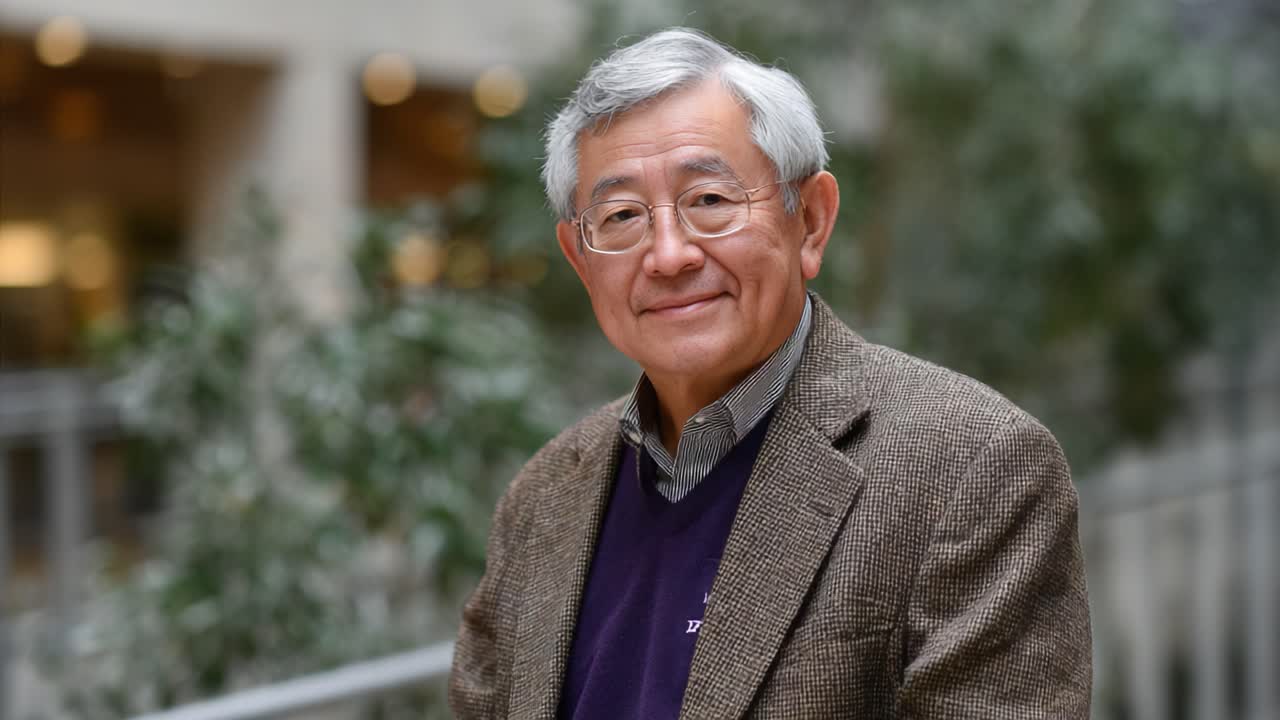 A Thoughtful Portrait: Capturing the Essence of a Senior Individual in a Natural Setting with Warm Expressions and Engaging Background Elements