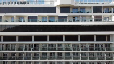 Drone-view-raising-to-the-top-of-a-Cruise-Ship-At-Port-at-Puntarenas-Costa-Rica