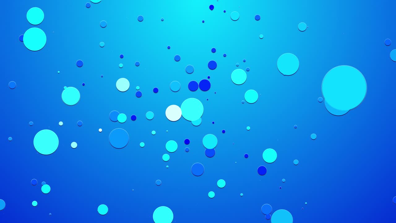 simple abstracto 4k estilo plano en bucle de fondo con círculos que cambian su tamaño, se superponen entre sí. diseño limpio simple minimalista. luma mate como canal alfa 9
