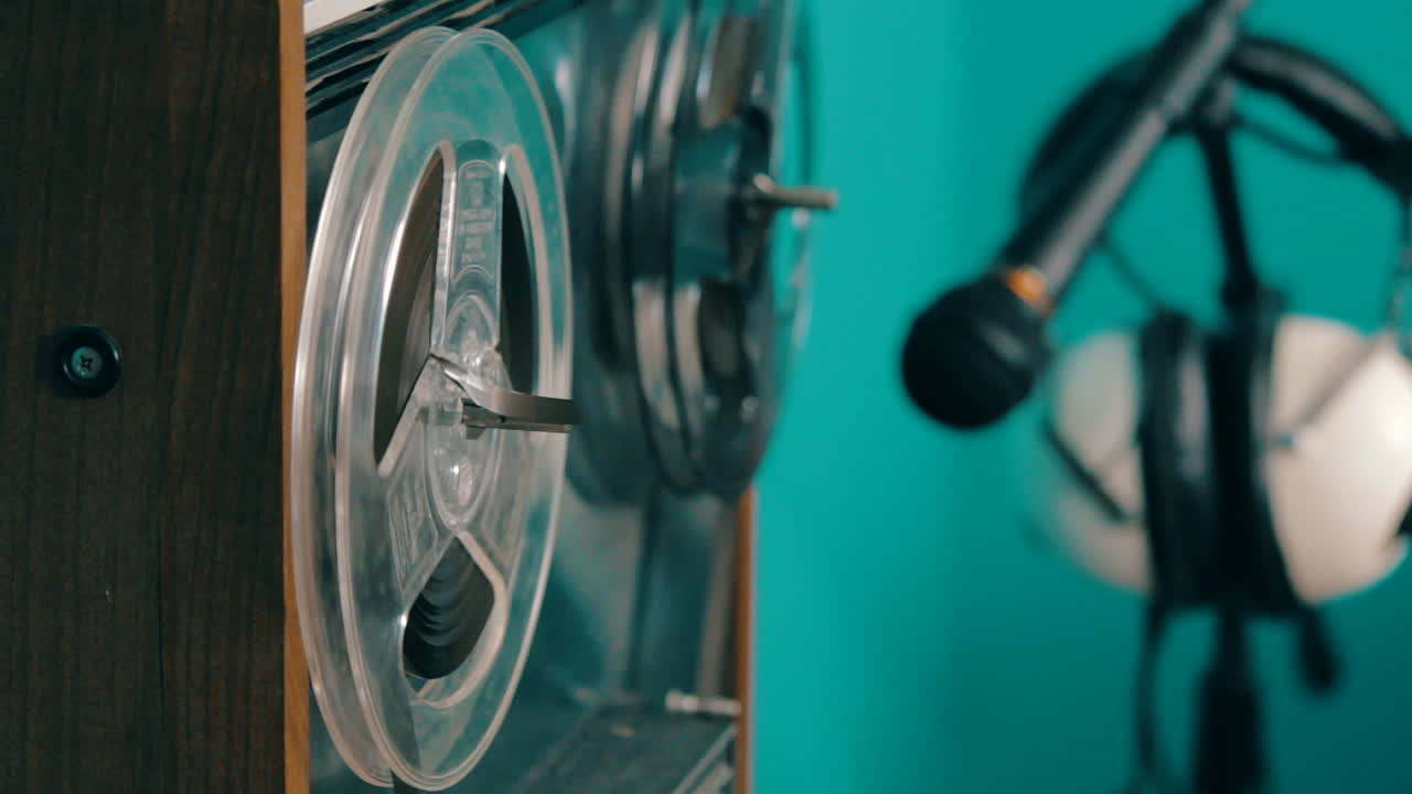 ambiente de estudio de grabación de la vieja escuela