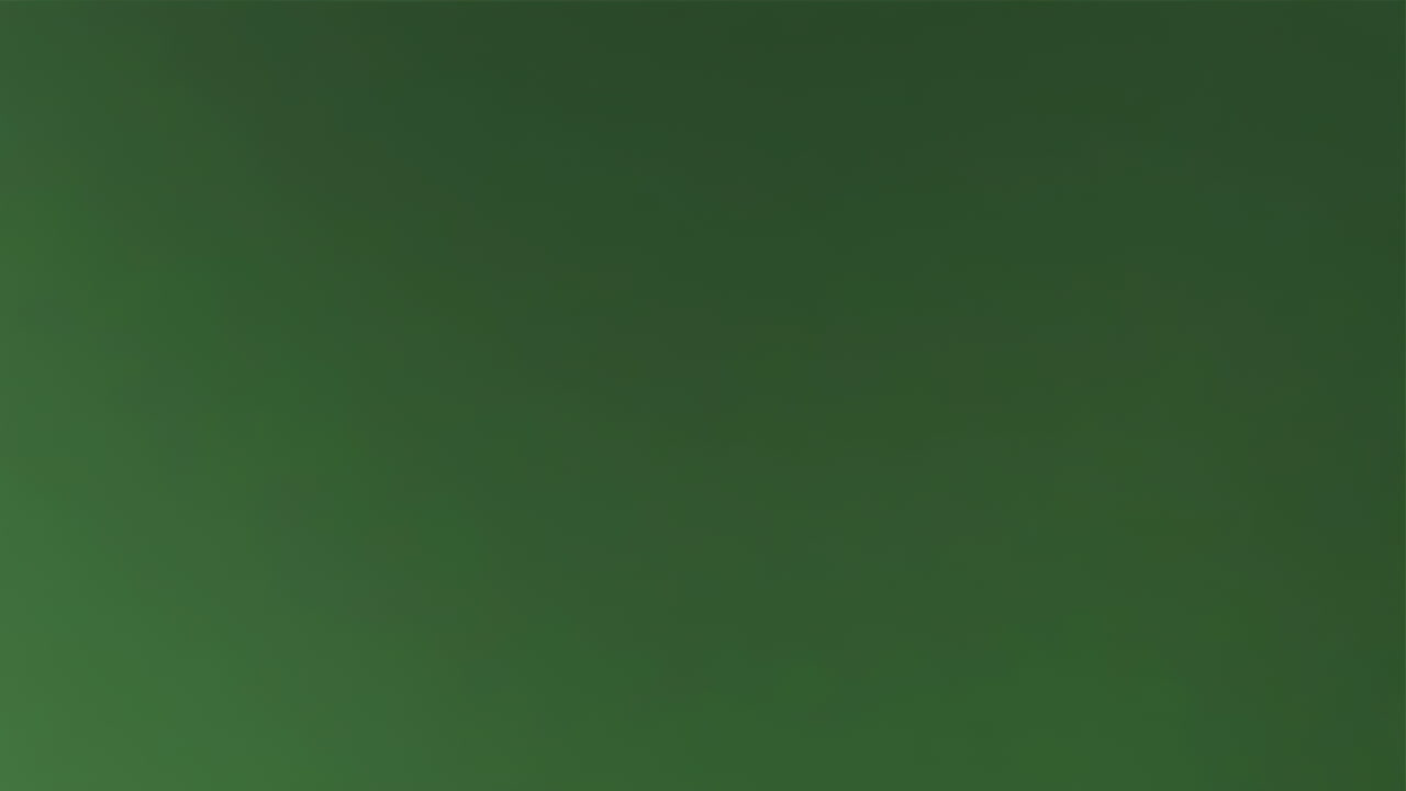 Bamboo toothbrush is demonstrated with a green background