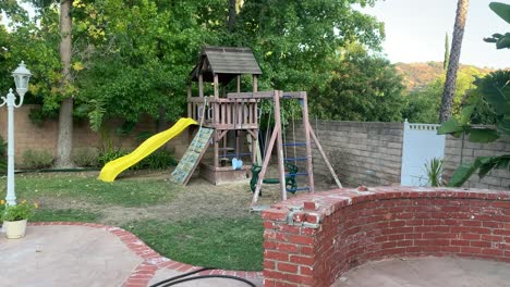 playground-sitting-in-back-yard