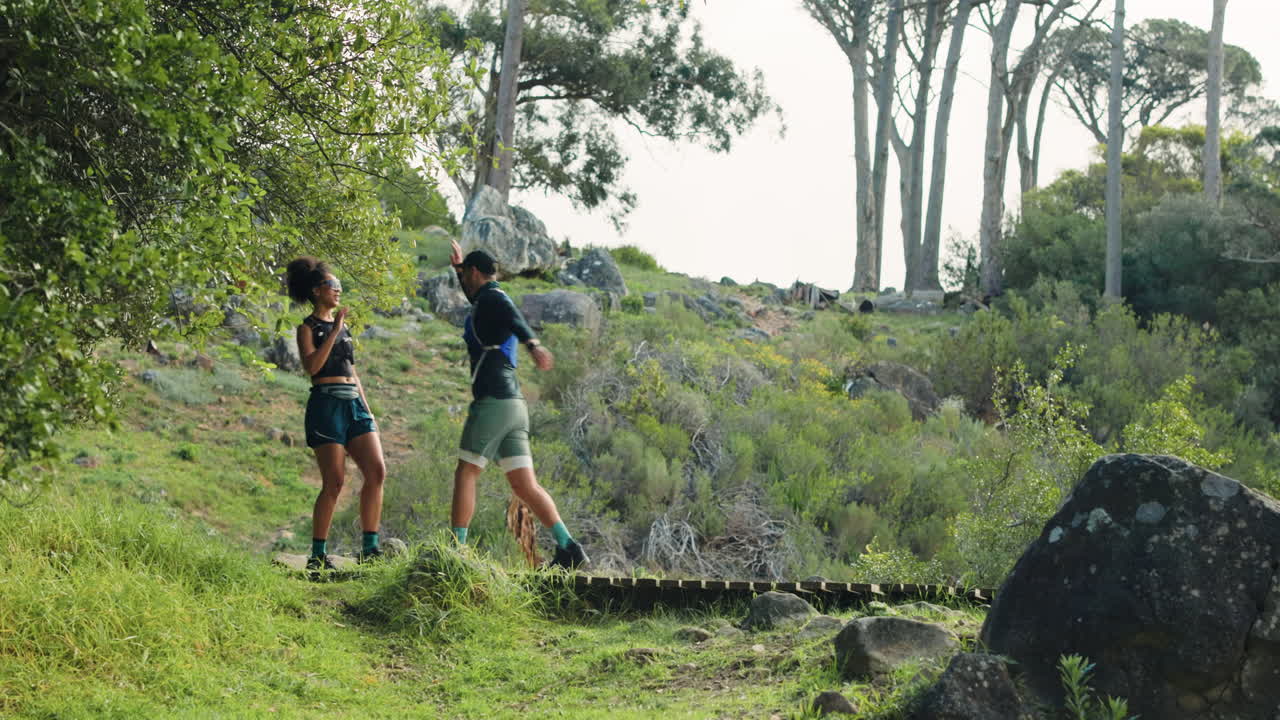 Trail Running in Nature