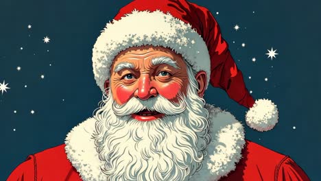 santa claus portrait