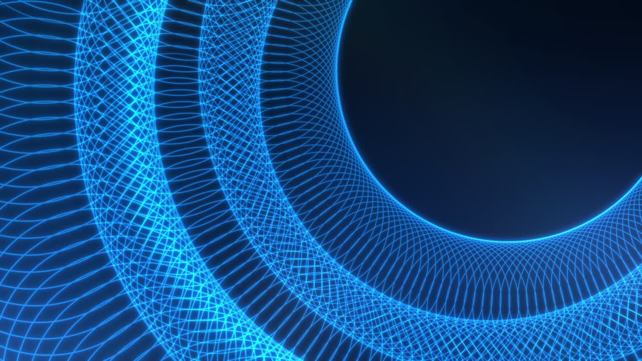 Simple background with neon lines