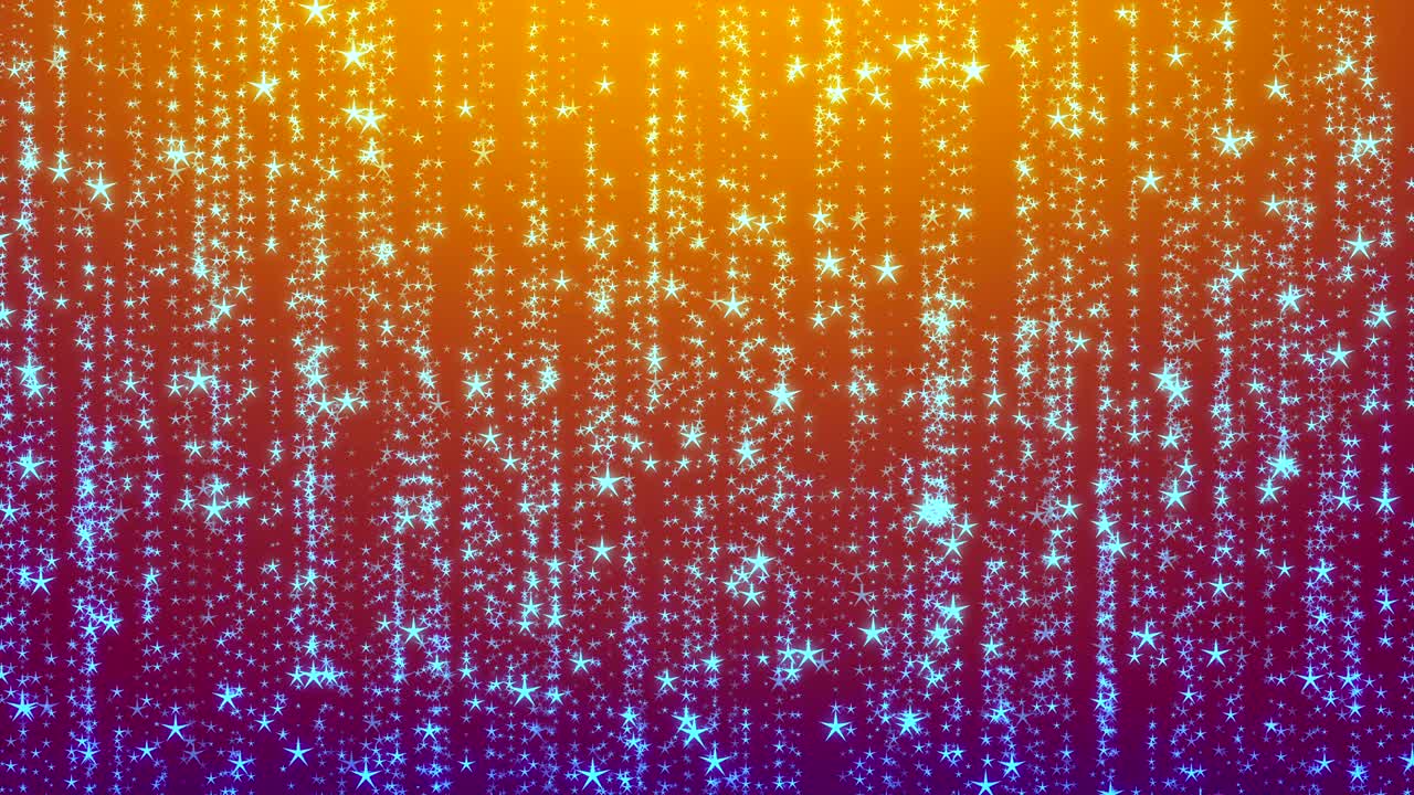 떨어지는 반이는 별 입자 비.