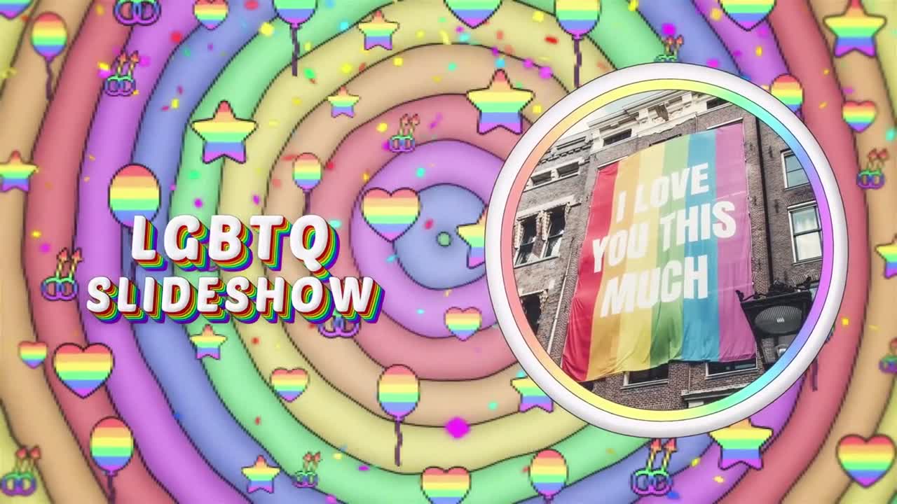 LGBT カラフル・プライド・スライドショー