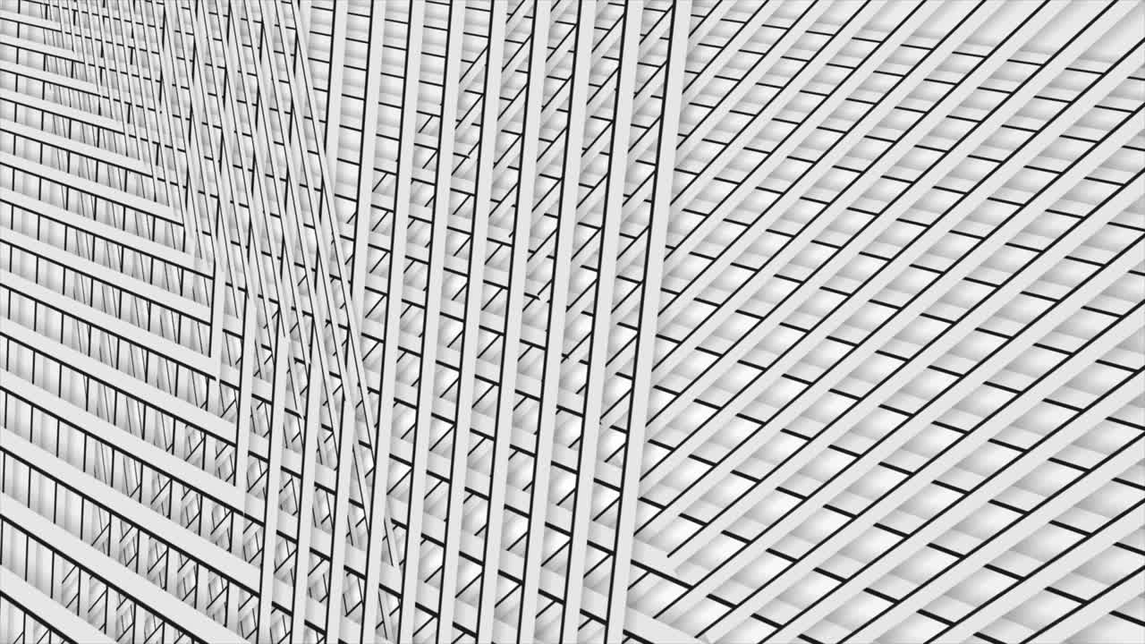 fondo de movimiento mínimo abstracto con rayas blancas y negras