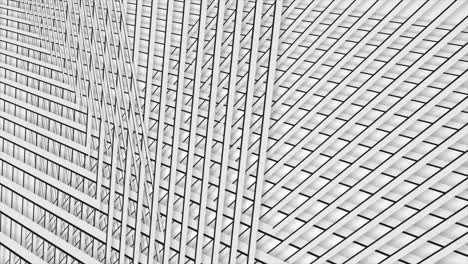 fondo de movimiento mínimo abstracto con rayas blancas y negras