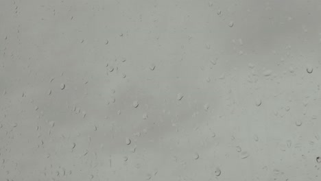 Close-up-of-raindrops-on-a-window