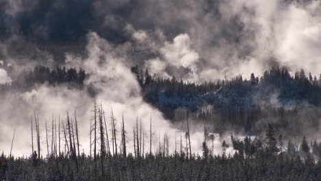 Una-Región-Geotérmica-En-El-Parque-Nacional-De-Yellowstone-En-Invierno-5