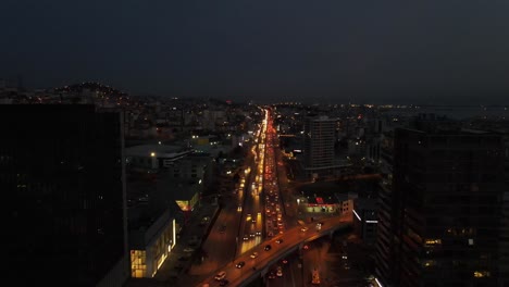 Aerial-Drone-Nigth-Traffic-1