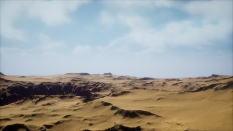 tormenta en el desierto de arena