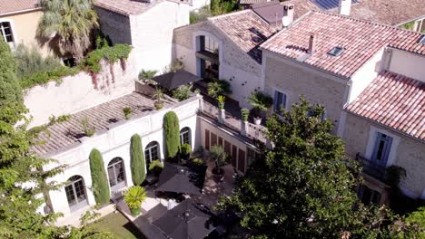 aerial view in which french chateau unfolds like masterpiece of architectural elegance