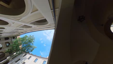 architectural views in a city