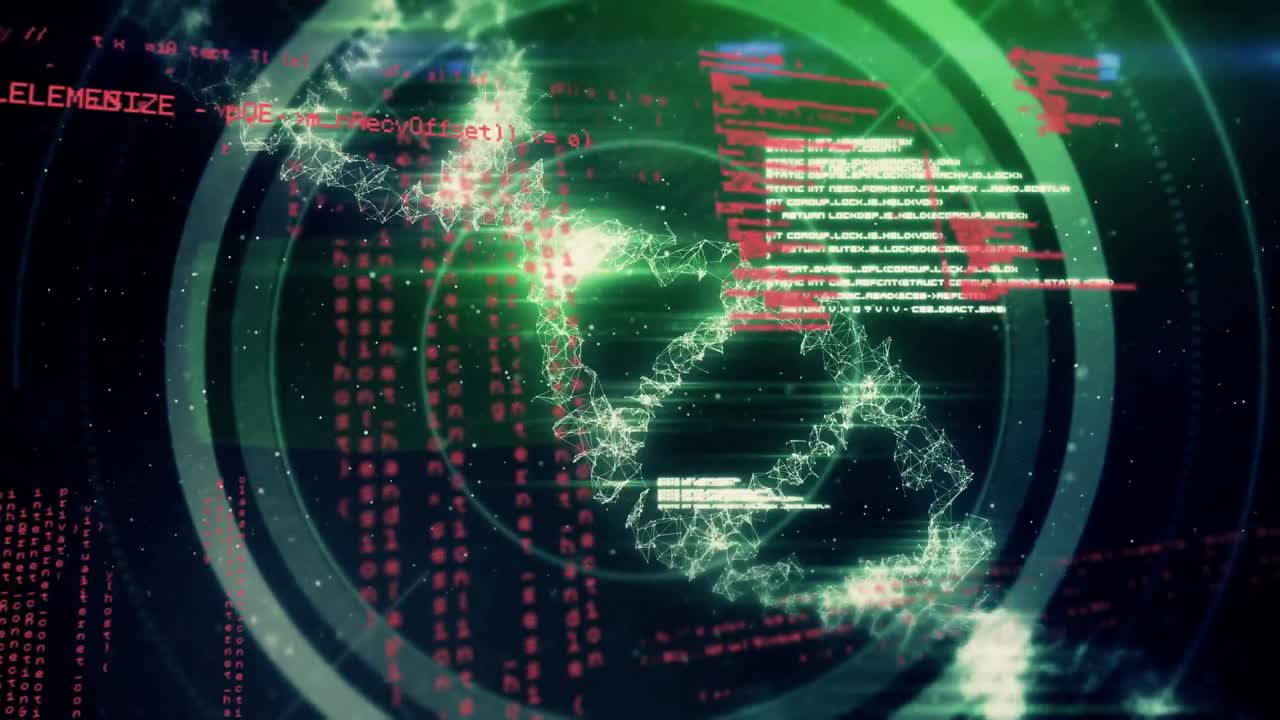 animación digital de una hélice de adn