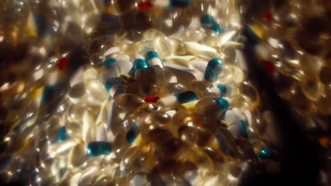 pastillas y cápsulas variadas