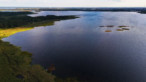 aerial view of likteņdārzs monumental landscape ensemble in koknese, latvia.near the koknese castle ruins on an island of daugava