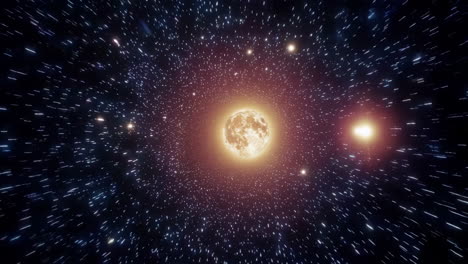 cosmic journey through the stars and nebulae