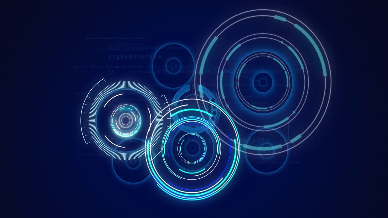 animación de escaneos y procesamiento de datos