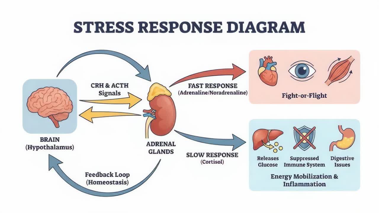 Stress Response Diagram | freepik