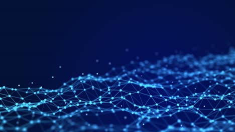 structural connection of information. data transfer in network connection. abstract data background. 3d seamless loop.