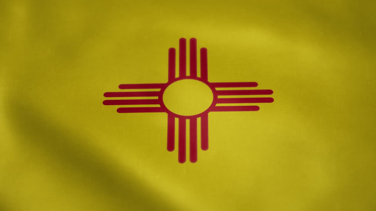 뉴멕시코의 국기, 슬로우 모션 흔들기