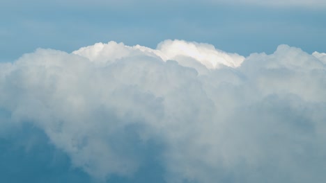 rain clouds cumulus stratocumulus time lapse over countryside fields