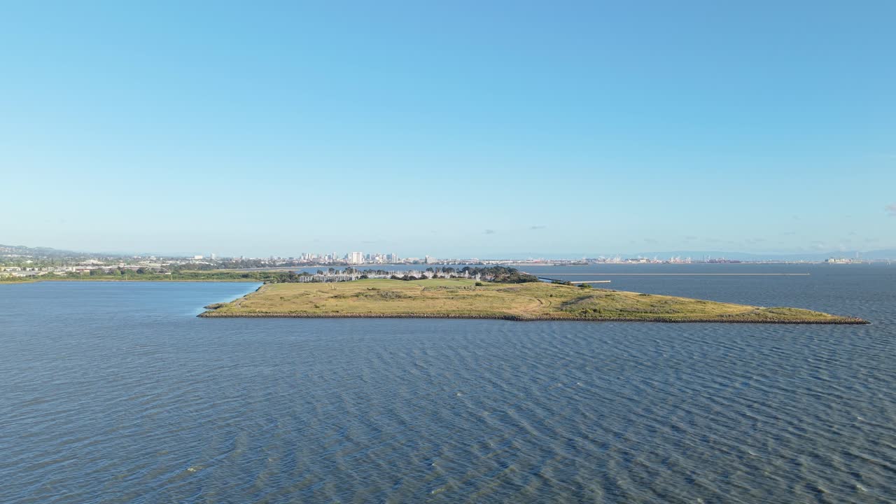 Aerial footage reveals Berkeley’s hidden gem, with open lawns, dog walkers, and waterfront paths below.
