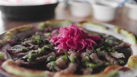 a shrimp aguachile dish from the traditional mexican sinaloan cuisine