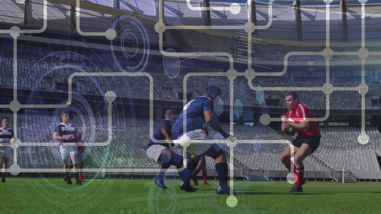 축구 선수들에 대한 연결 네트워크의 활성화