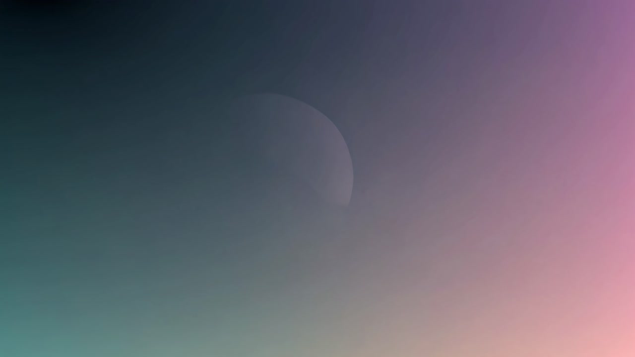 Abstract Oval Shape with Gradient Background