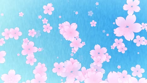 sakura - flor de cerezo - estilo japonés [bucle]