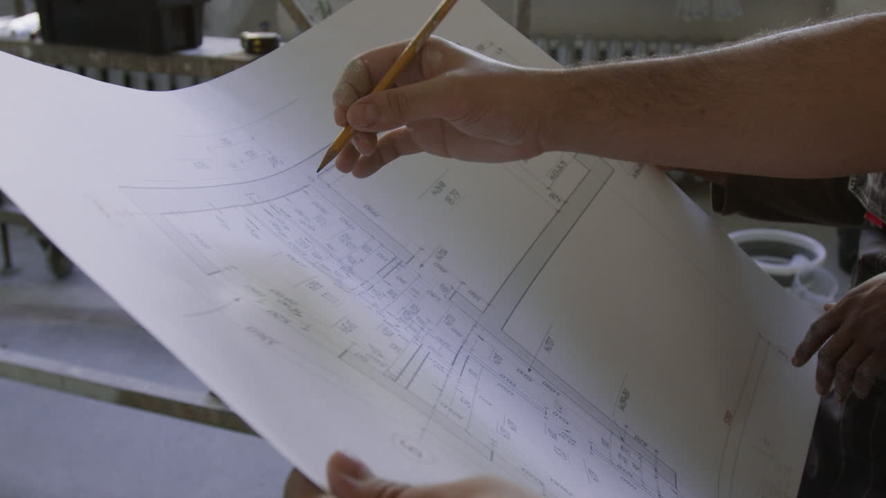 Examining an Architectural Blueprint