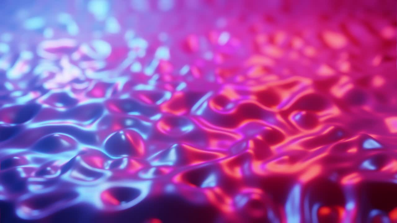 superficie de neón líquido abstracto.