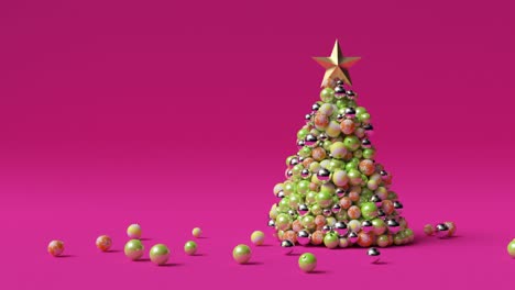 diseño abstracto de árbol de navidad