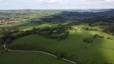 drone flight over ilkley