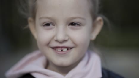 smiling girl portrait