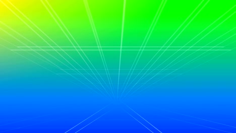 moving grid lines on green background 4k